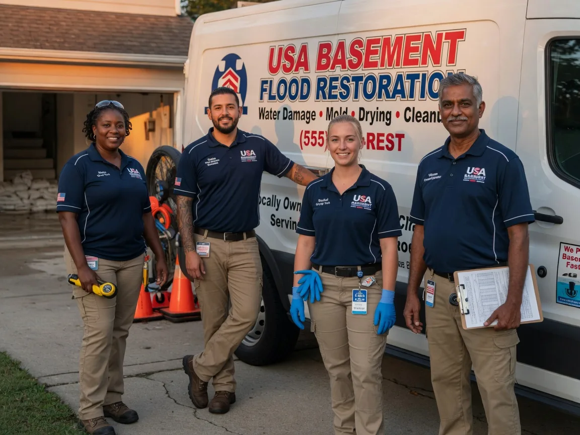 Basement Flood Cleanup company in New Roads, LA