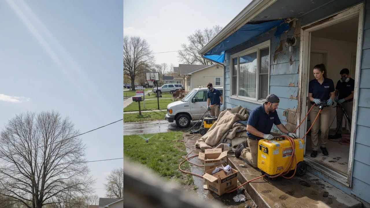 Basement Flood Cleanup in New Roads, LA near me